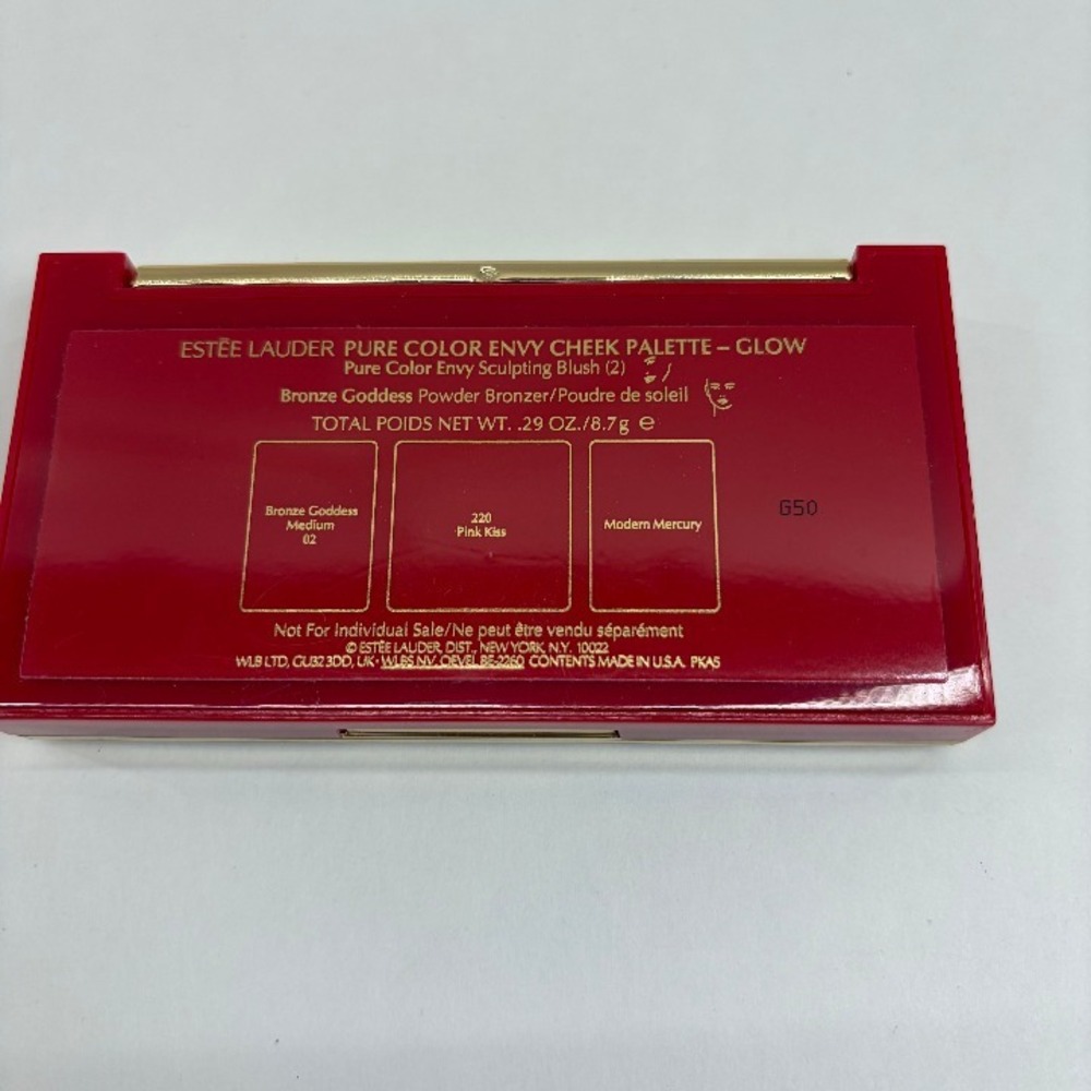 Estée Lauder Pure Color Envy Cheek Palette Glow Blush & Bronze Goddess Bronzer - Picture 2 of 4